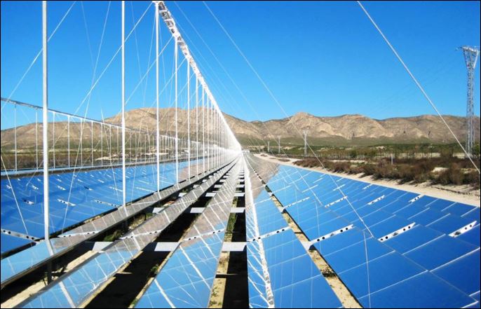 南昌大学菲涅尔太阳能集热项目开始安装
